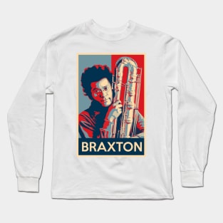 Anthony Braxton Hope Poster - Greats of Jazz History Long Sleeve T-Shirt